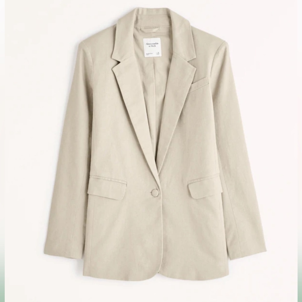 Abercrombie&Fitch Linen Blazer - Size Large
